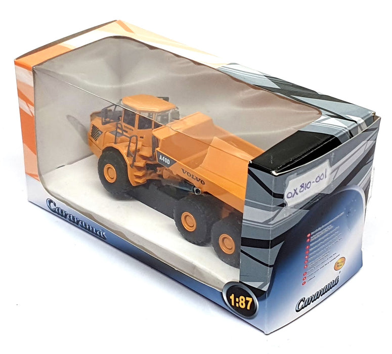 Cararama 1/87 Scale 0X810-001 - Volvo A40D Dump Truck - Dk. Yellow