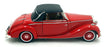 Signature 1/18 scale Diecast DC6524A - Mercedes-Benz 170S 1950 Convertible - Red