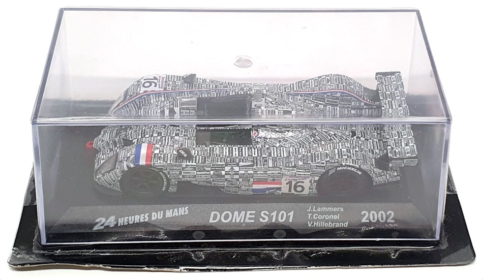 Altaya 1/43 Scale 27424K - Dome S101 #16 24h Le Mans 2002
