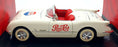 Mira 1/18 Scale 6153 - 1953 Chevrolet Corvette Convertible Pepsi - White