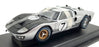 Shelby Collectibles 1/18 Scale Diecast 06922S - Ford GT40 1966 MK II - Silver