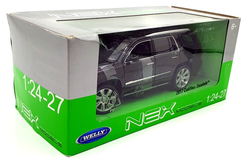 Welly NEX 1/24 Scale Diecast 24084W-BK  - 2017 Cadillac Escalade - Black