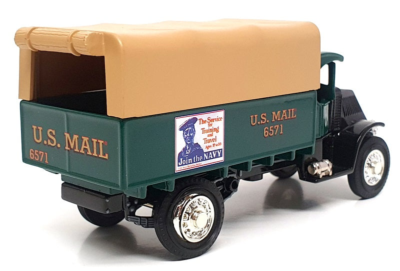 Matchbox 1/43 Scale YYM 38238 - 1920 Mack AC Postal Truck Green/Black