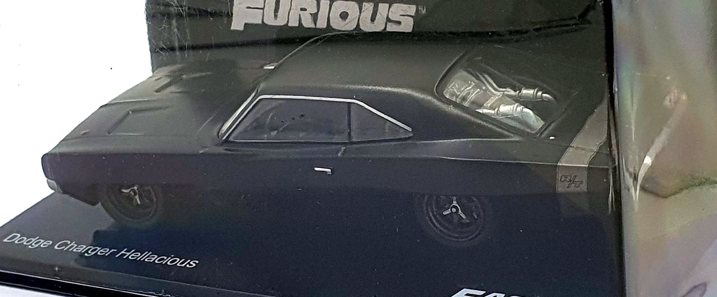 DeAgostini 1/43 Scale F220CMC040 Fast and Furious Dodge Charger Hellacious Black