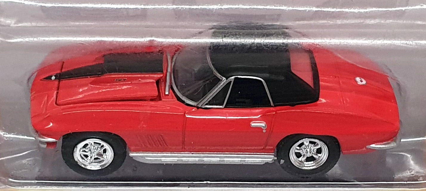 Greenlight 1/64 Scale 21740-X - 1967 Chevrolet Corvette - Red