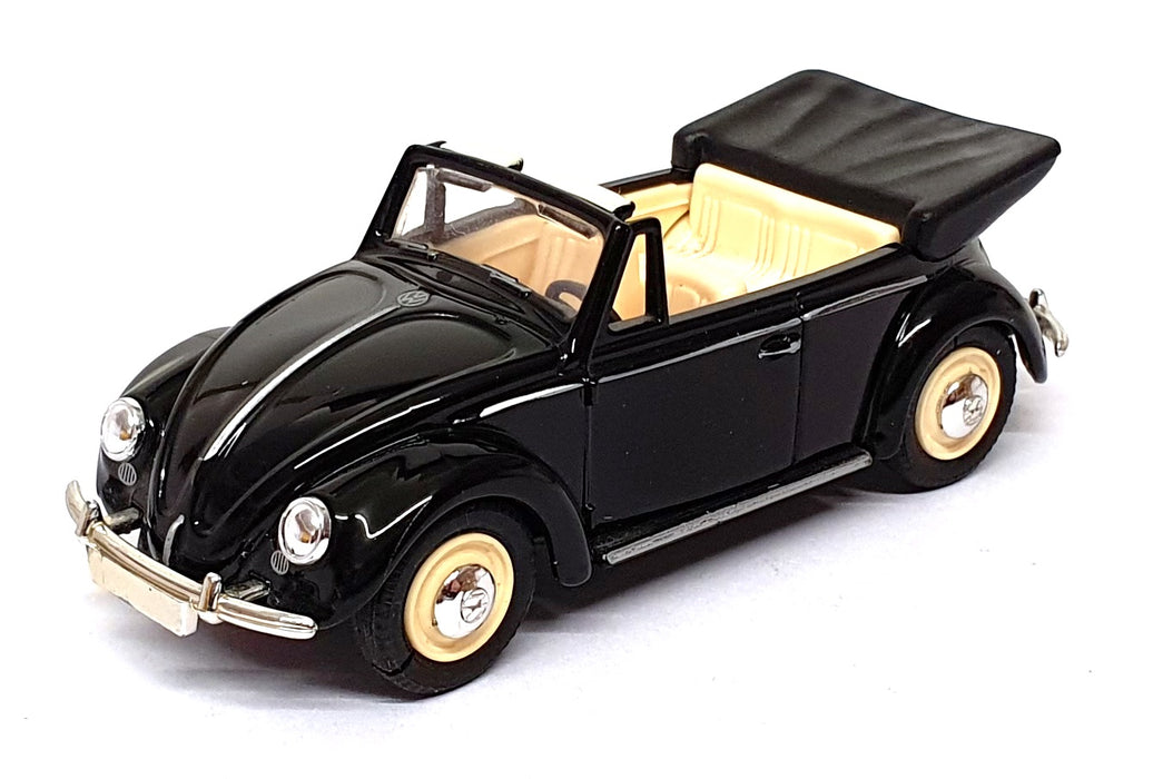 Vanguards 1/43 Scale Diecast VA2002 - Volkswagen VW Cabriolet - Black