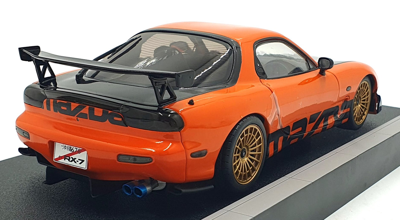 Solido 1/18 Scale S1810604 - 1994 Mazda RX7 FD RS Orange Streetfighter