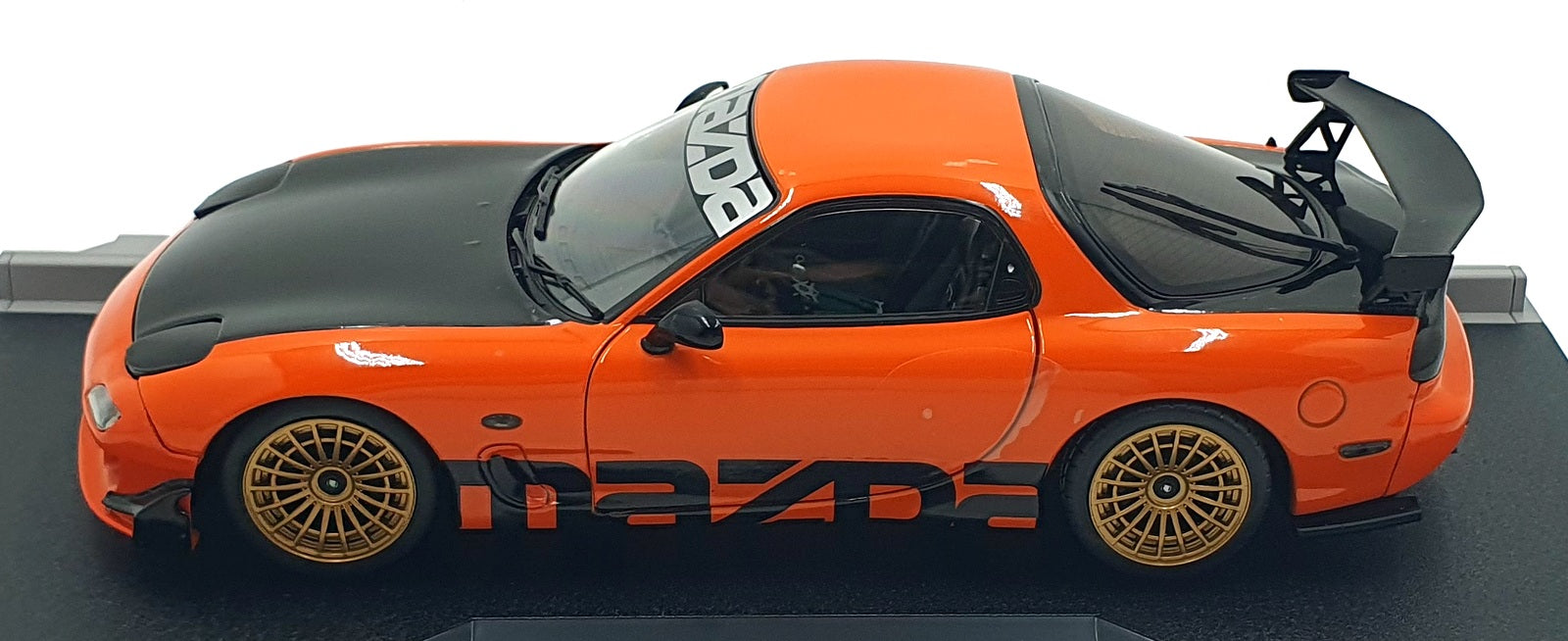 Solido 1/18 Scale S1810604 - 1994 Mazda RX7 FD RS Orange Streetfighter
