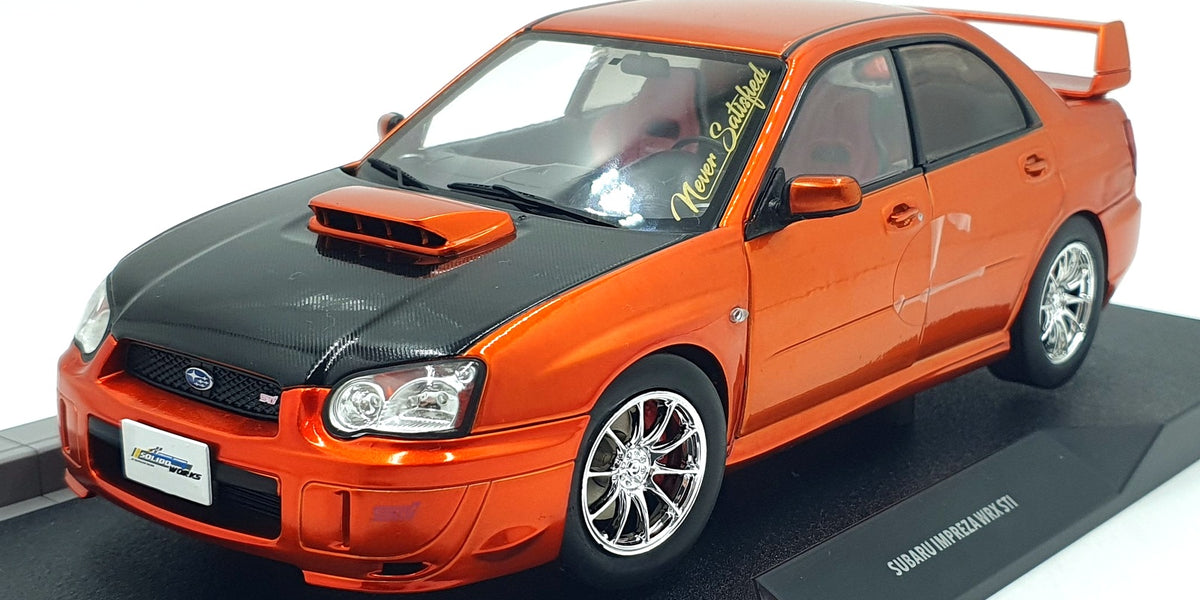 Solido 1/18 Scale S1812304 - 2003 Subaru Imprezza WRX STI - Met