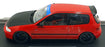 Solido 1/18 Scale S1810403 - 1991 Honda Civic (EG6) Spoon Version - Red
