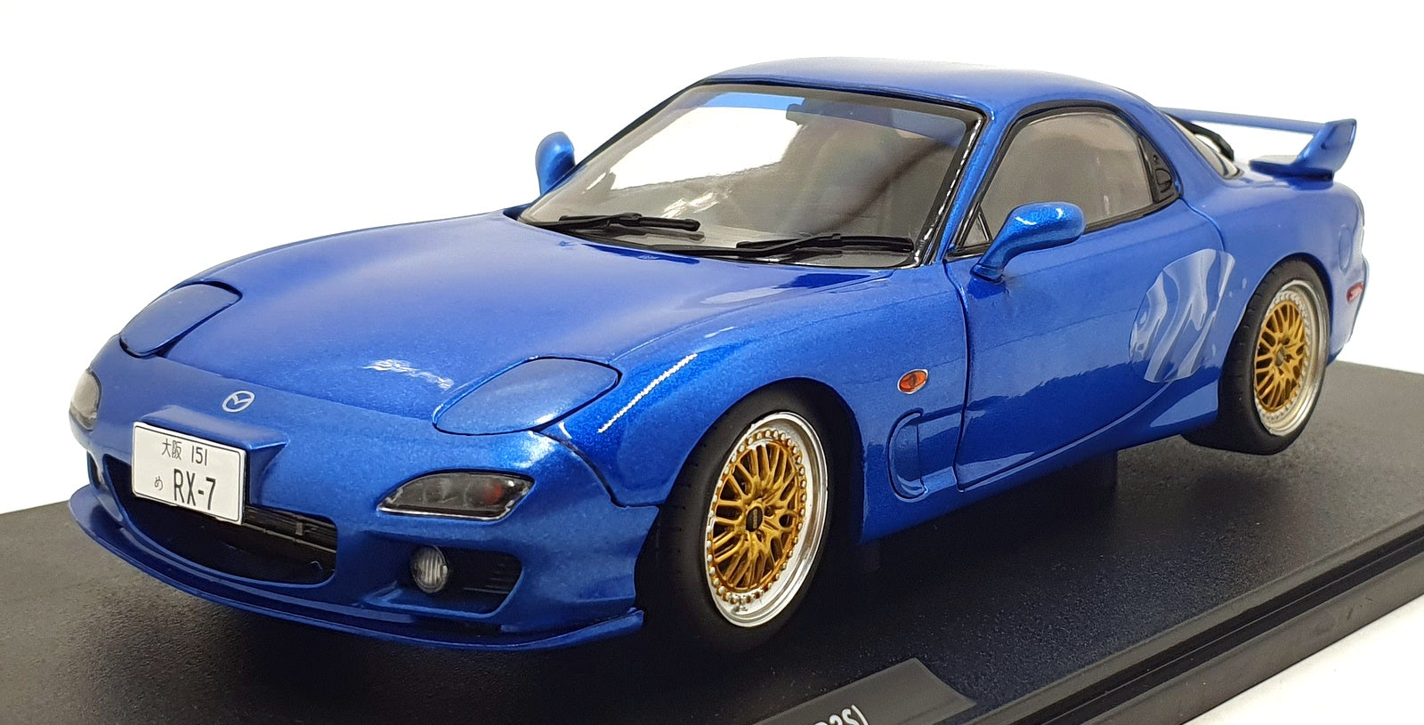 Solido 1/18 Scale S1810611 - 1999 Mazda RX7 Type RS FD3RS - Blue