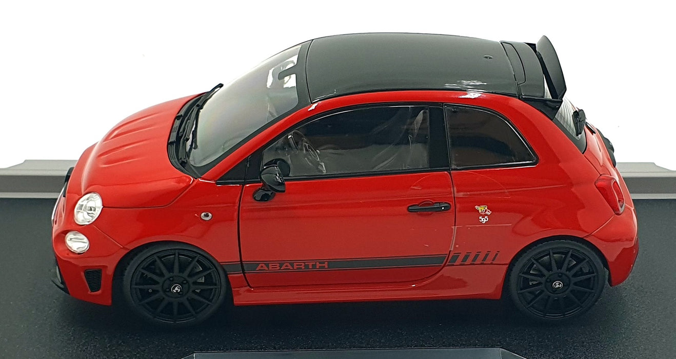 Solido 1/18 Scale S1811304 - 2023 Fiat F595 Abarth Streetfighter Red