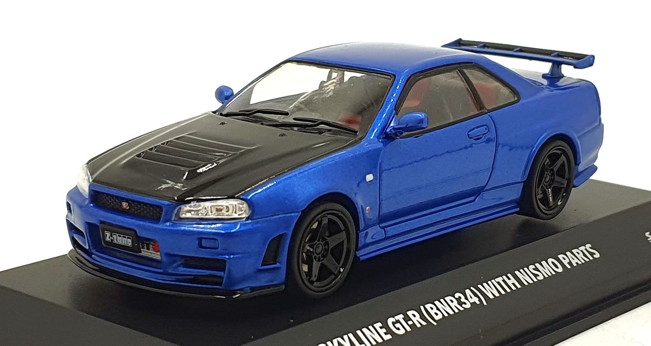 Solido 1/43 Scale S4318202 - 2005 Nissan Skyline GT-R (BNR34) w Nismo Parts
