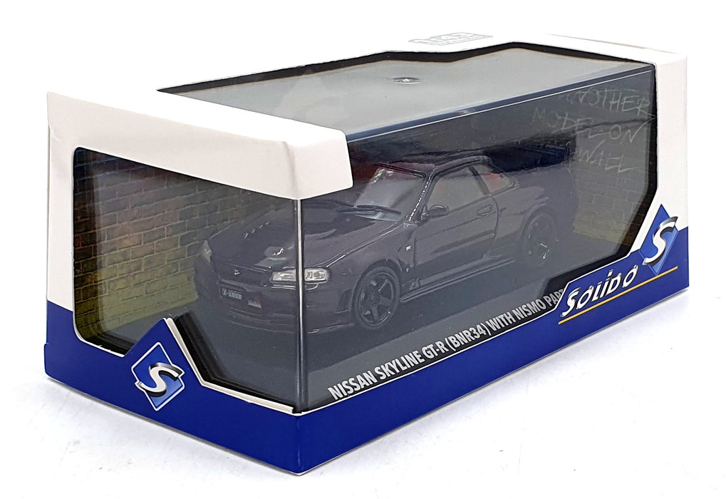 Solido 1/43 Scale S4318201 - 1998 Nissan Skyline GT-R (BNR34) w Nismo Parts