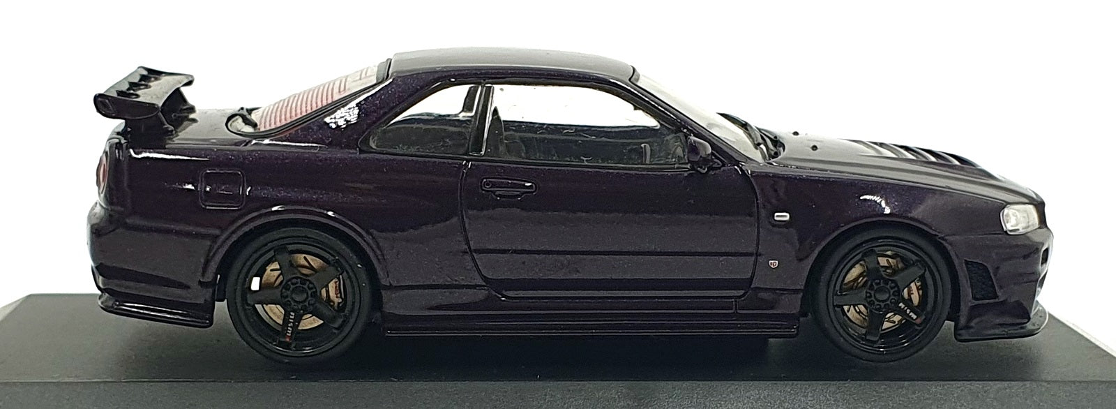 Solido 1/43 Scale S4318201 - 1998 Nissan Skyline GT-R (BNR34) w Nismo Parts
