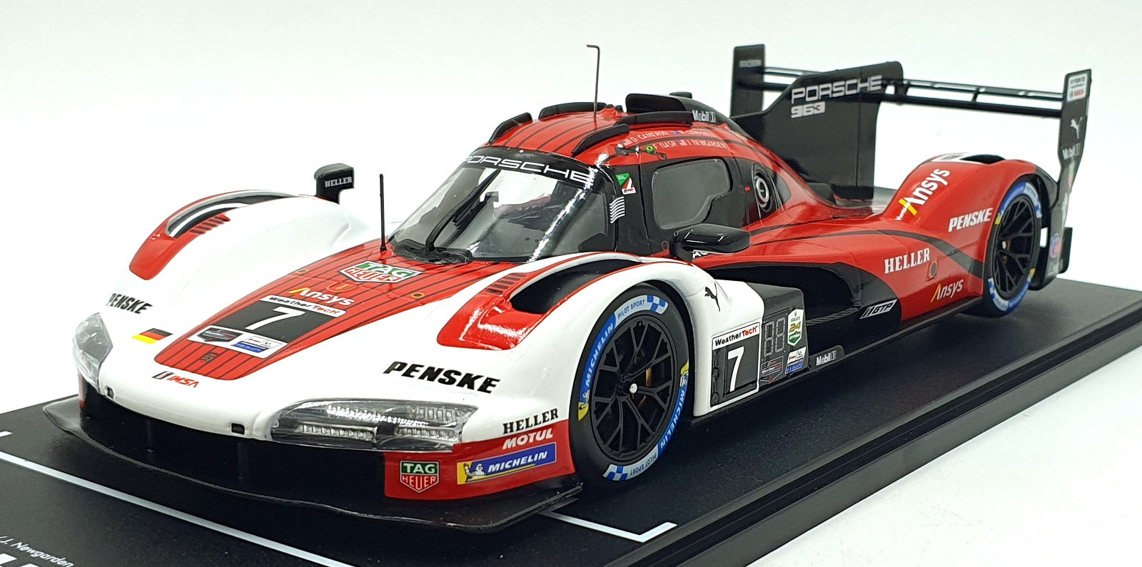 IXO 1/18 Scale LEGT963-DA005 - Porsche 963GTP7 #7 24 HR Daytona 2024