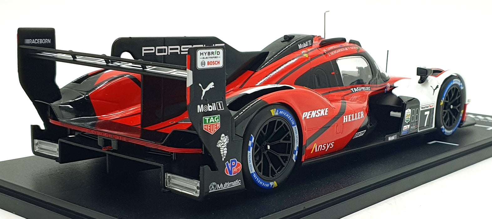 IXO 1/18 Scale LEGT963-DA005 - Porsche 963GTP7 #7 24 HR Daytona 2024