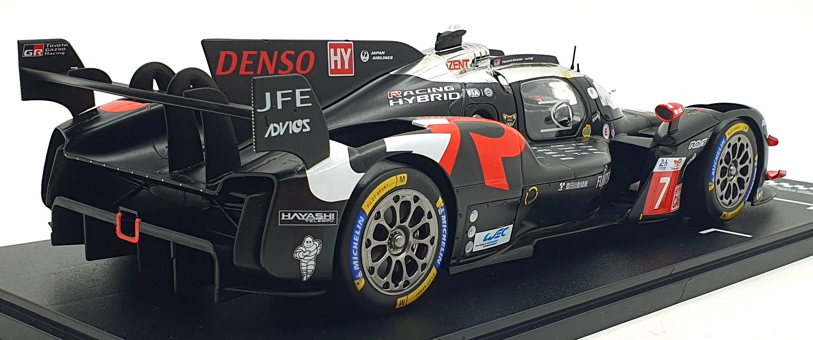 IXO 1/18 Scale LEGT-TYGR24LM07 - Toyota GR010 Hybrid #7 24hr Le Mans Gazoo 2024