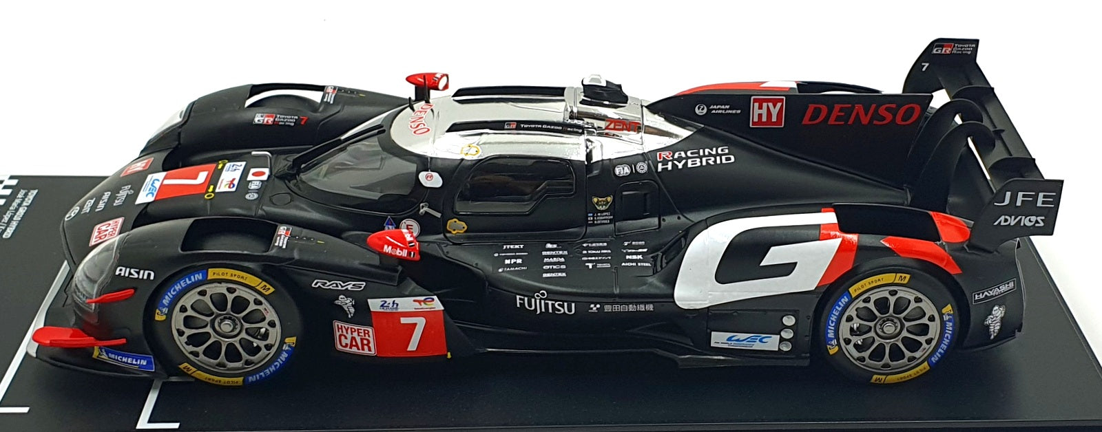 IXO 1/18 Scale LEGT-TYGR24LM07 - Toyota GR010 Hybrid #7 24hr Le Mans Gazoo 2024
