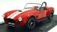 Solido 1/18 Scale S1804911 - 1965 Shelby Cobra 427 MKII - Red