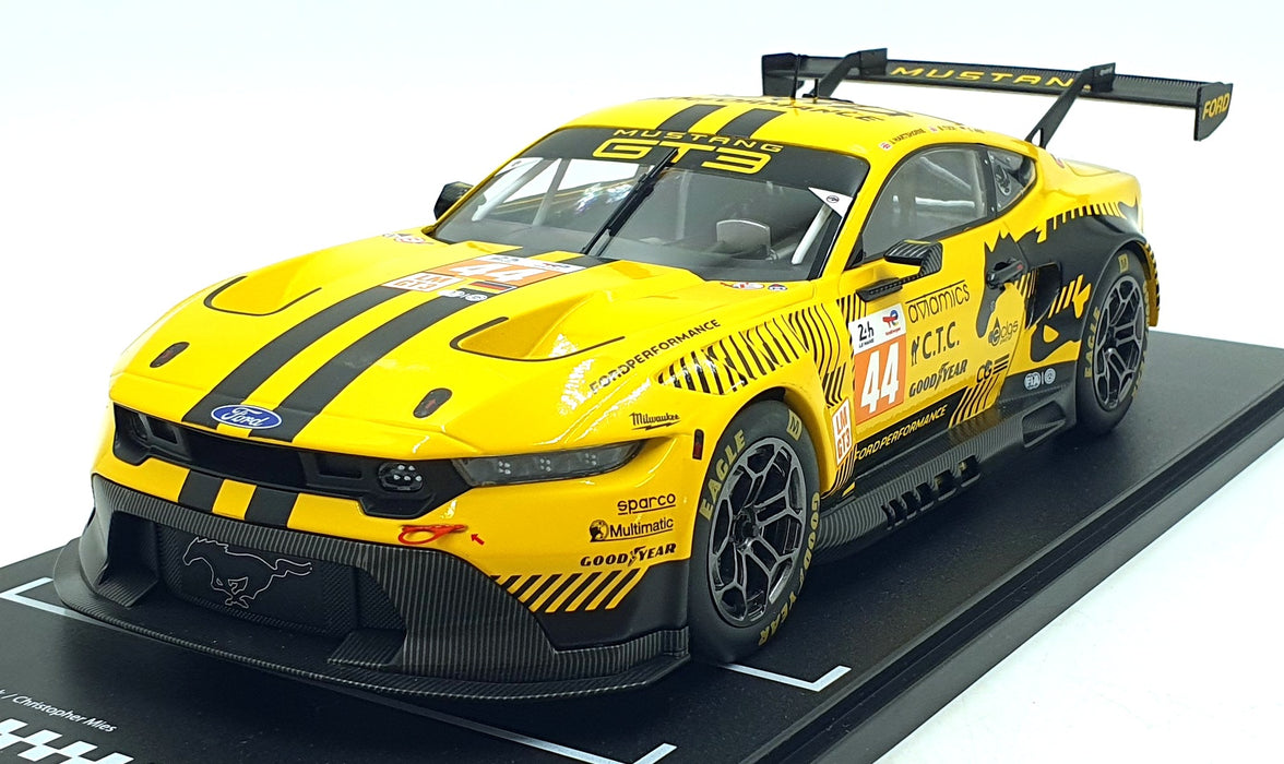 IXO 1/18 Scale  LEGTMUS-LM24044 - Ford Mustang GT3 #44 24hr Le Mans 2024