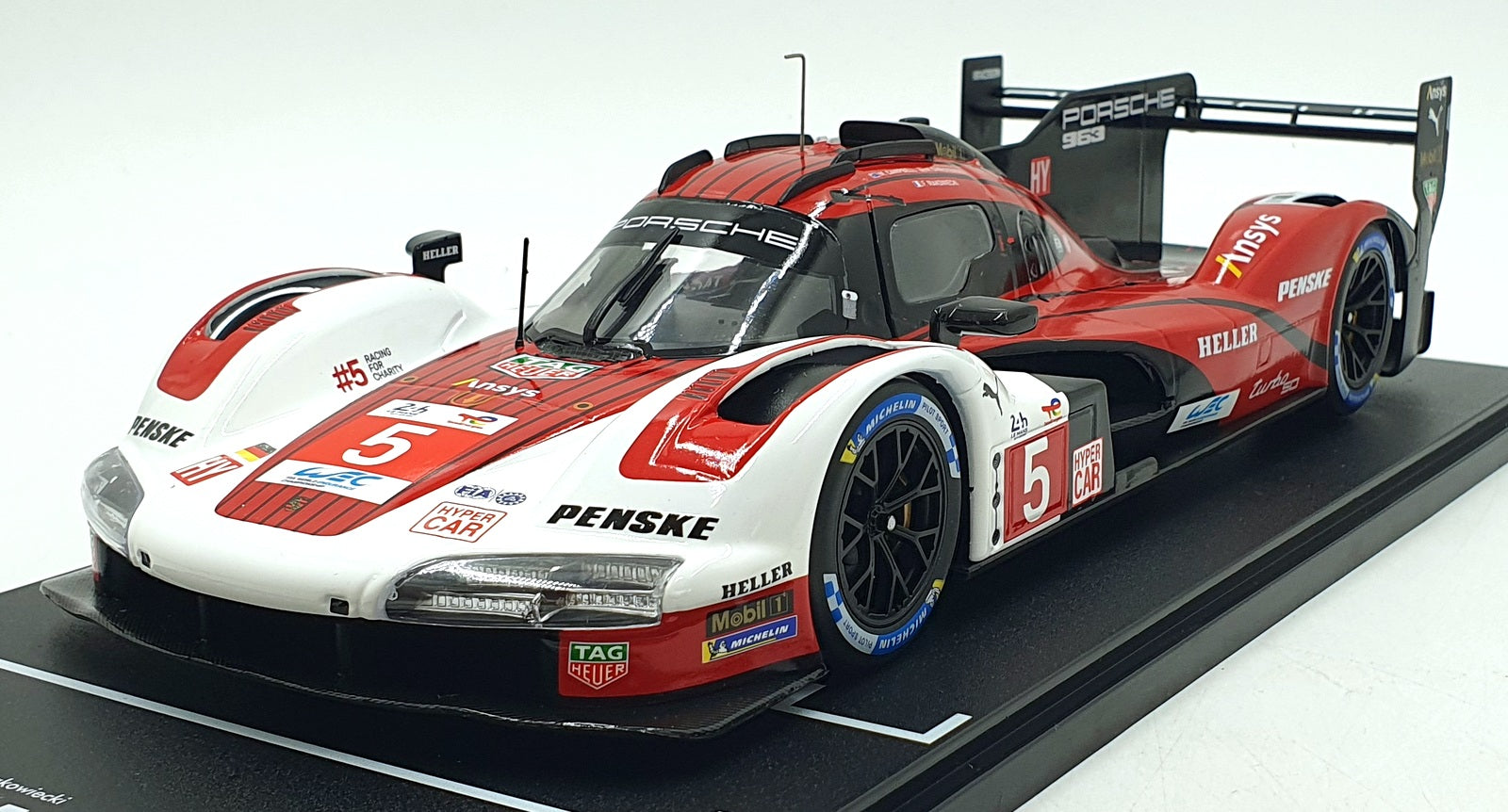 IXO 1/18 Scale LEGT963-LM008 - Porsche 963 #5 24hr Le Mans 2024
