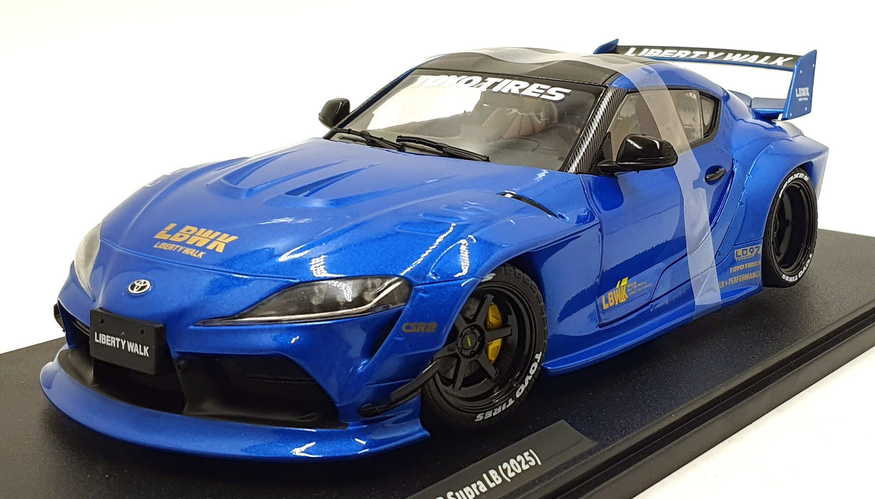 Solido 1/18 Scale S1815503 - 2025 ToyotaGR Supra LBW - Met. Blue