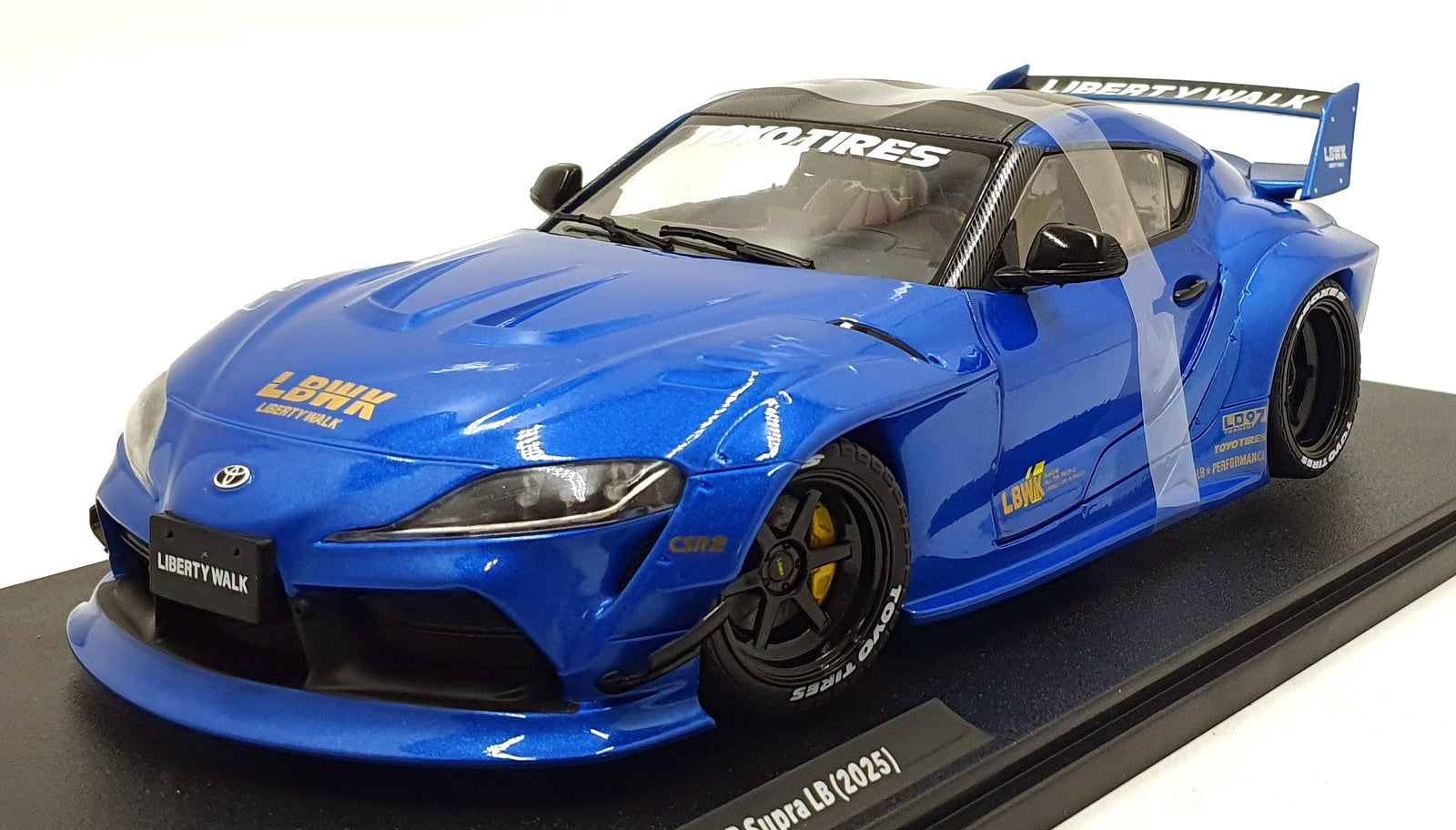 Solido 1/18 Scale S1815503 - 2025 ToyotaGR Supra LBW - Met. Blue