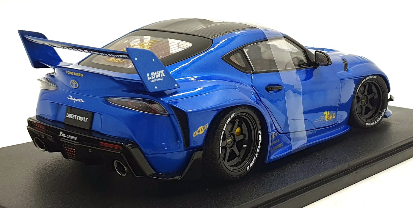 Solido 1/18 Scale S1815503 - 2025 ToyotaGR Supra LBW - Met. Blue