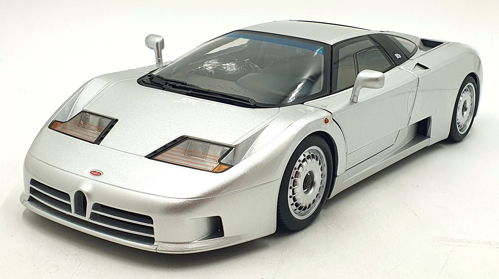 KK Scale 1/12 Scale KKDC120132 - 1991 Bugatti EB110 - Silver