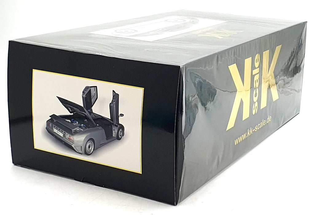 KK Scale 1/12 Scale KKDC120132 - 1991 Bugatti EB110 - Silver