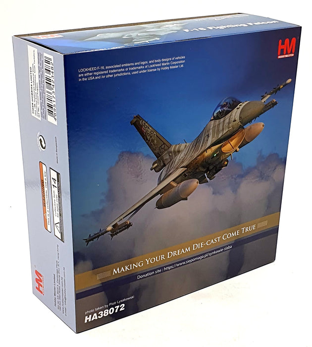 Hobby Master 1/72 Scale HA38072 Lockheed Martin F-16C Polish Tiger Demo 4056 '25
