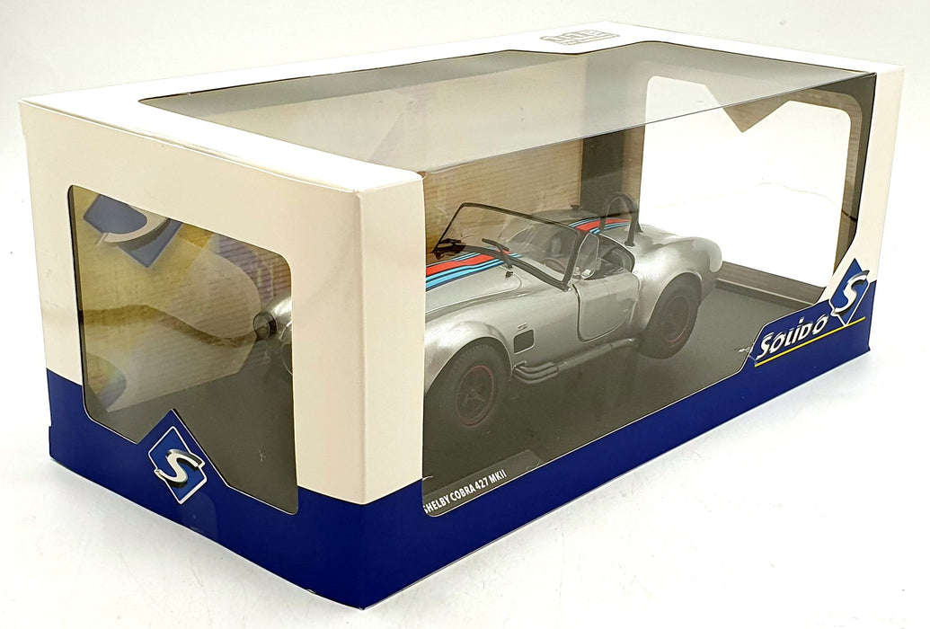 Solido 1/18 Scale S1804913 - 1965 Shelby Cobra 427 MKII Solido Works Livery