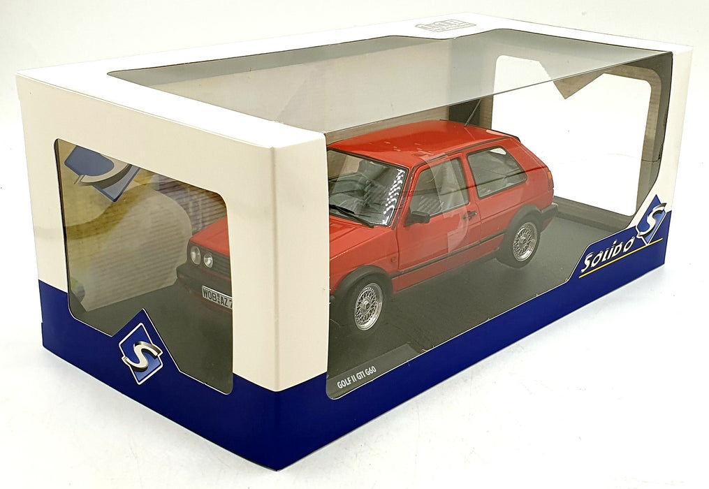Solido 1/18 Scale S1812701 - 1989 Volkswagen Golf 2 GTI G60 - Mars Red