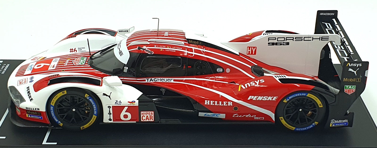 IXO 1/18 Scale  LEGT963-LM009 - Porsche 963 #6 24hr Le Mans 2024