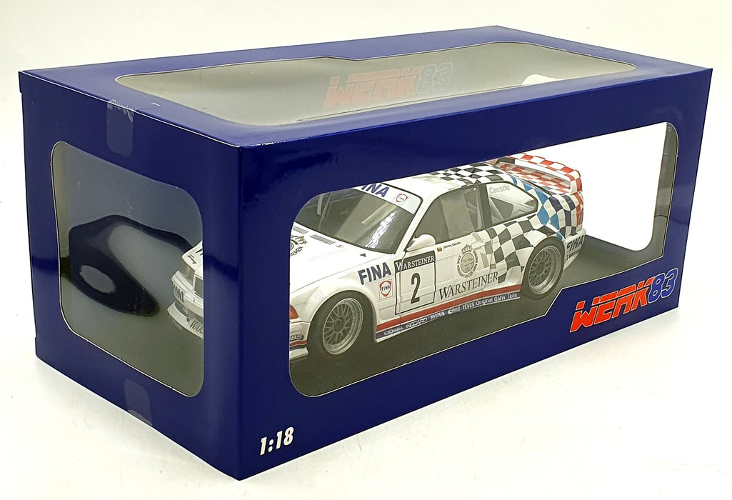 Werk83 1/18 Scale Diecast  W18051004 - BMW M3 GTR E36 #2 ADAC Cup 1993
