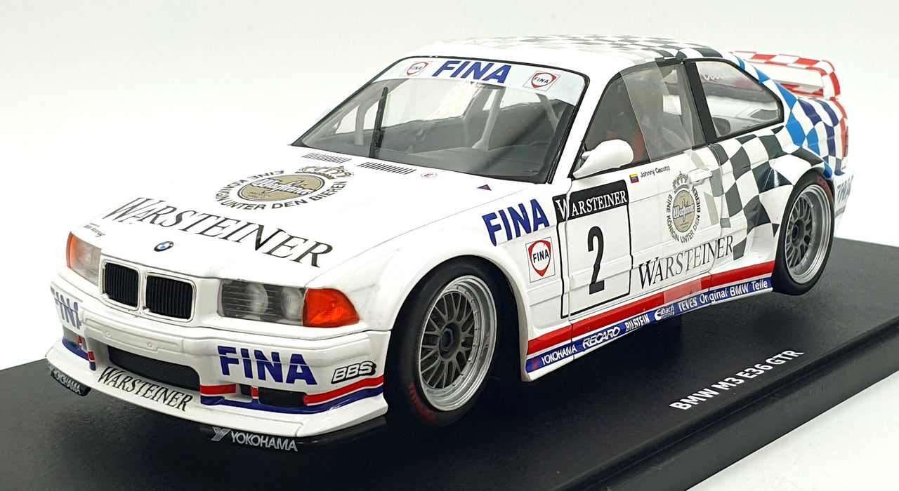 Werk83 1/18 Scale Diecast  W18051004 - BMW M3 GTR E36 #2 ADAC Cup 1993