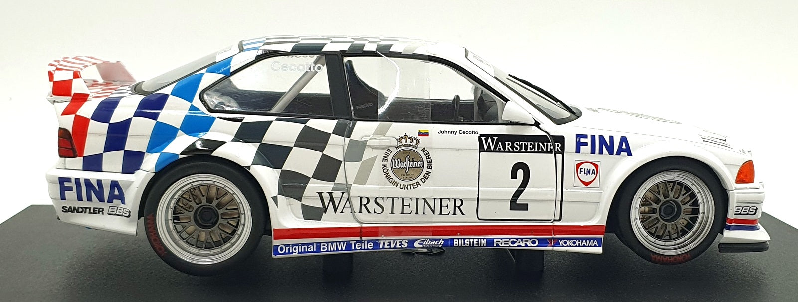 Werk83 1/18 Scale Diecast  W18051004 - BMW M3 GTR E36 #2 ADAC Cup 1993