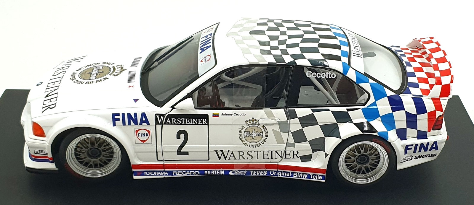 Werk83 1/18 Scale Diecast  W18051004 - BMW M3 GTR E36 #2 ADAC Cup 1993