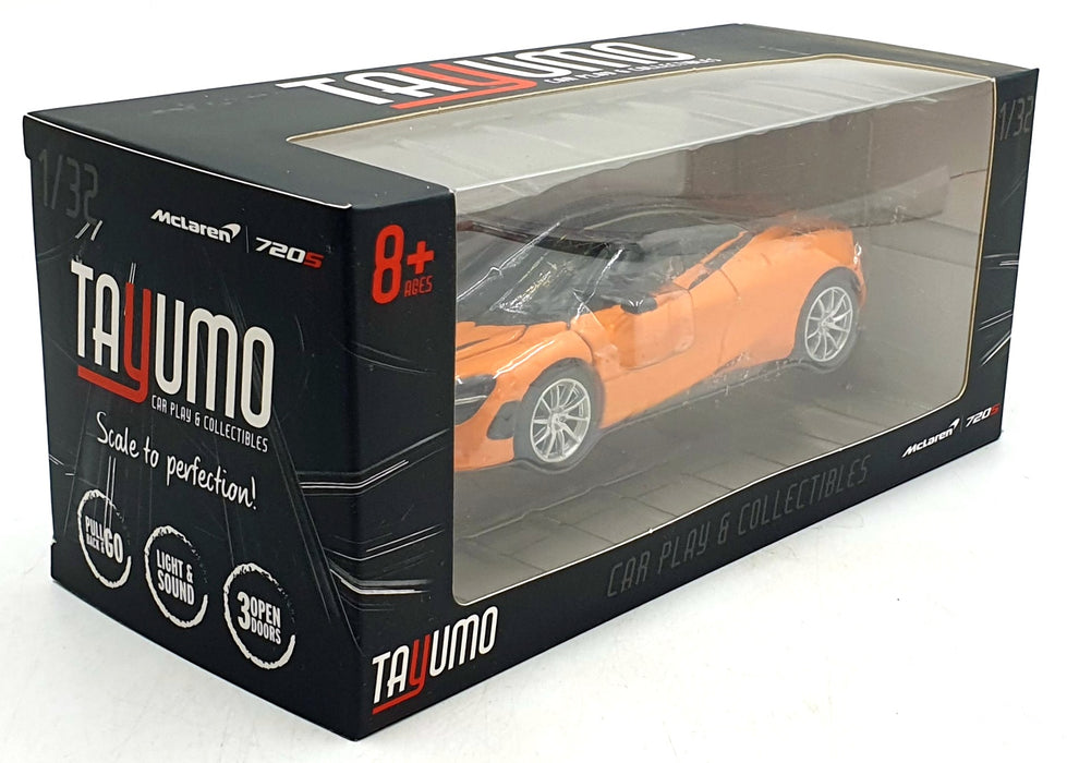Tayumo 1/32 Pull Back & Go 32130020 - McLaren 720S LHD - Orange