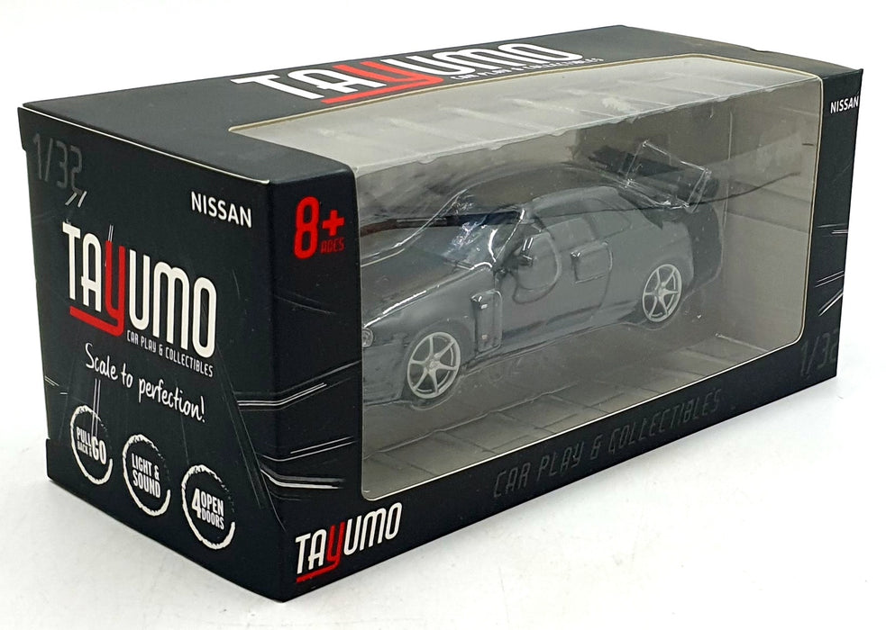 Tayumo 1/32 Pull Back & Go 32115010 - Nissan GT-R34 V-Spec II - Black