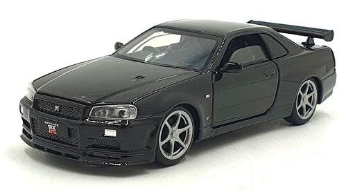 Tayumo 1/32 Pull Back & Go 32115010 - Nissan GT-R34 V-Spec II - Black