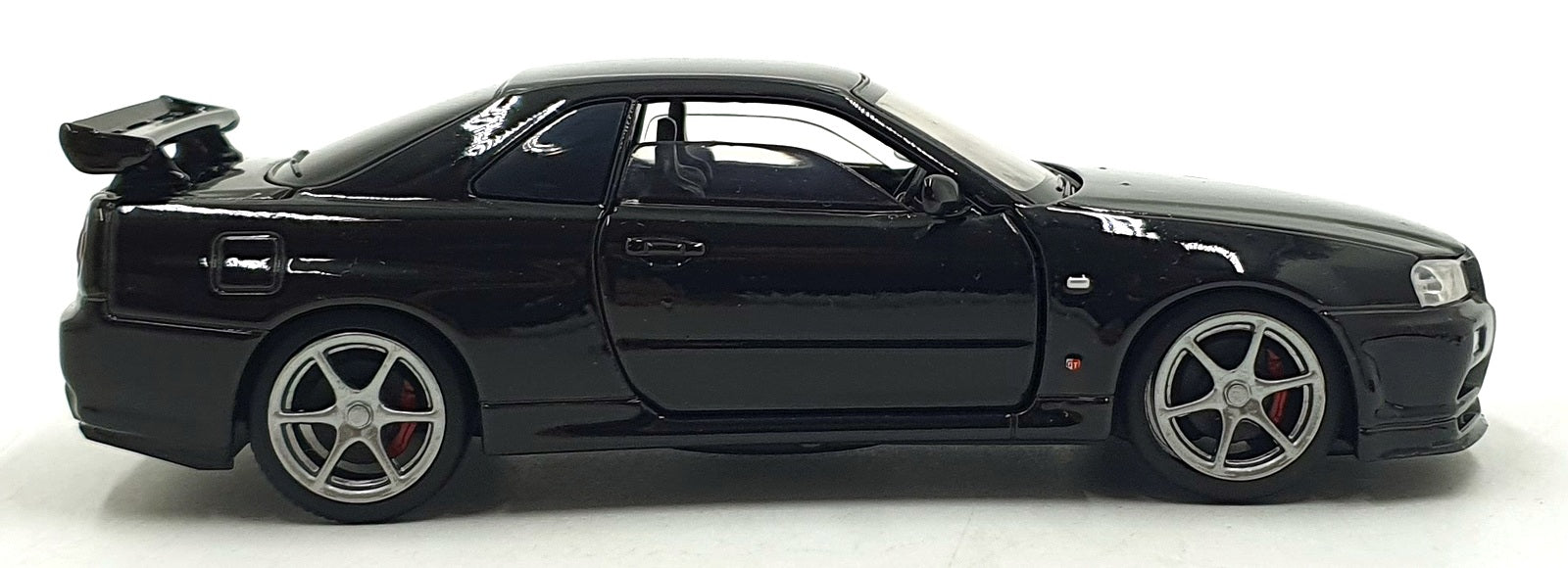 Tayumo 1/32 Pull Back & Go 32115010 - Nissan GT-R34 V-Spec II - Black