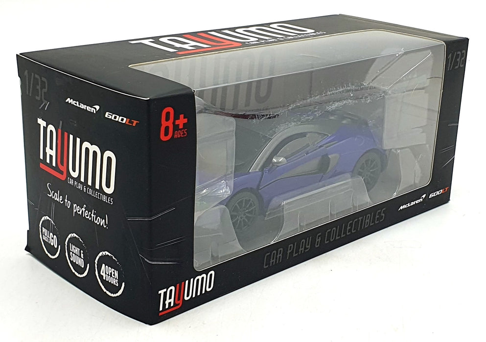 Tayumo 1/32 Pull Back & Go 32130014 - McLaren 600LT LHD - Blue