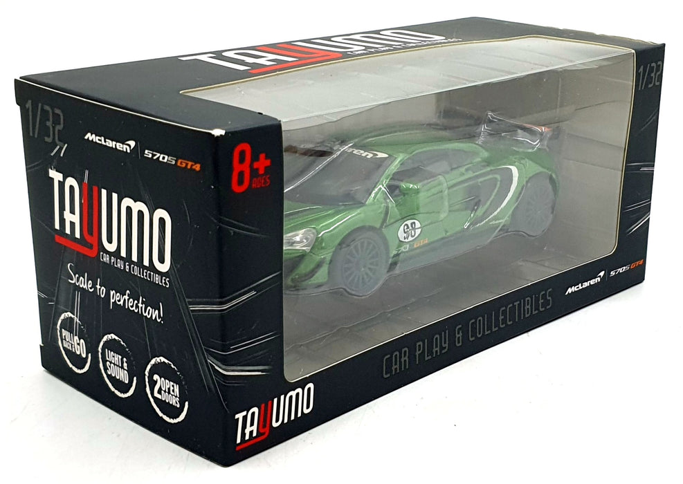 Tayumo 1/32 Pull Back & Go 32130010 - McLaren 570S GT4 LHD - Green