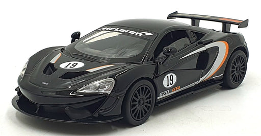Tayumo 1/32 Pull Back & Go 32130012 - McLaren 570S GT4 LHD - Black
