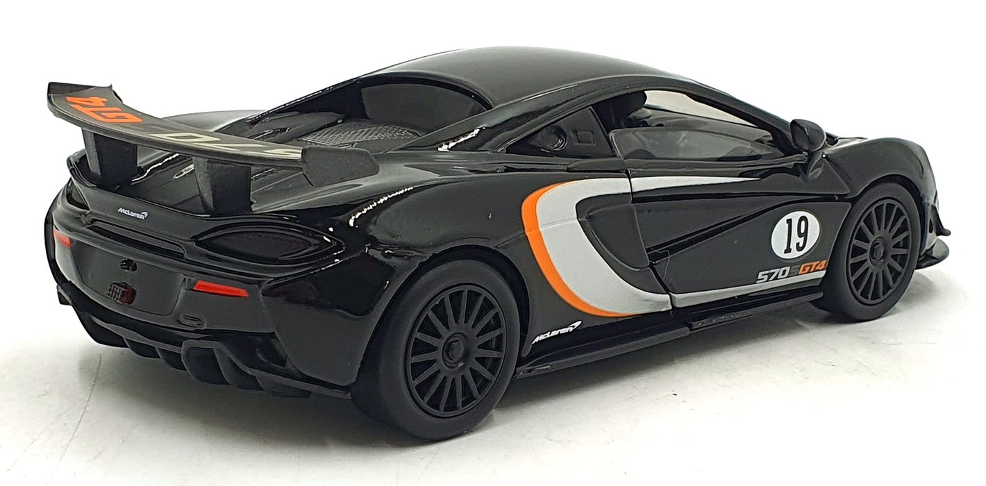Tayumo 1/32 Pull Back & Go 32130012 - McLaren 570S GT4 LHD - Black