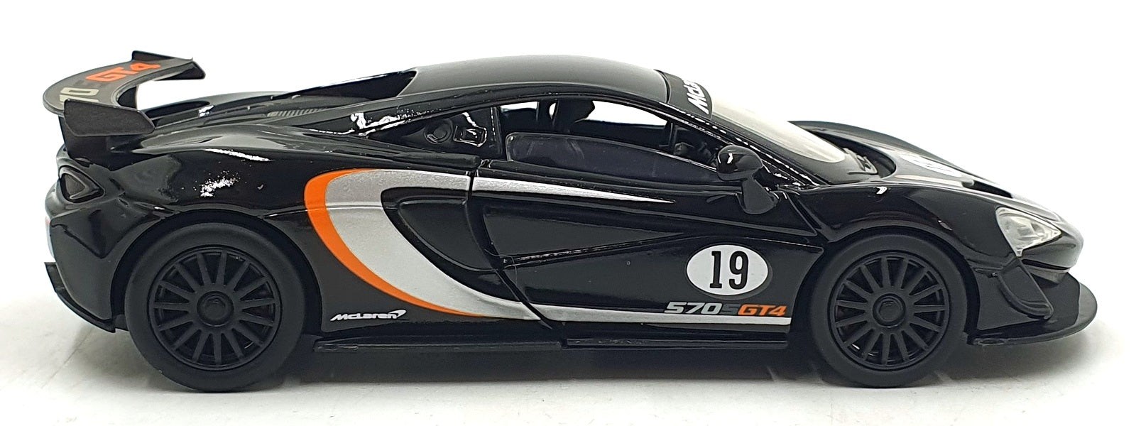 Tayumo 1/32 Pull Back & Go 32130012 - McLaren 570S GT4 LHD - Black