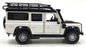 Tayumo 1/32 Pull Back & Go 32105011 - Land Rover Defender 110 LHD - Fuji White