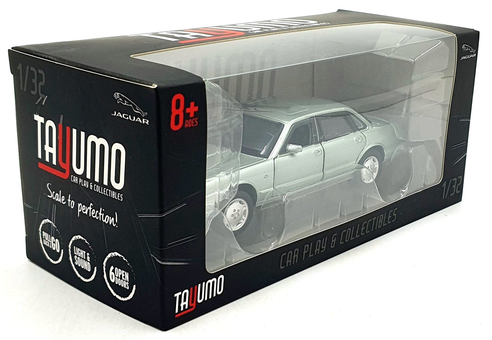 Tayumo 1/32 Pull Back & Go 32110017 - Jaguar XJ6 LHD - Seafrost